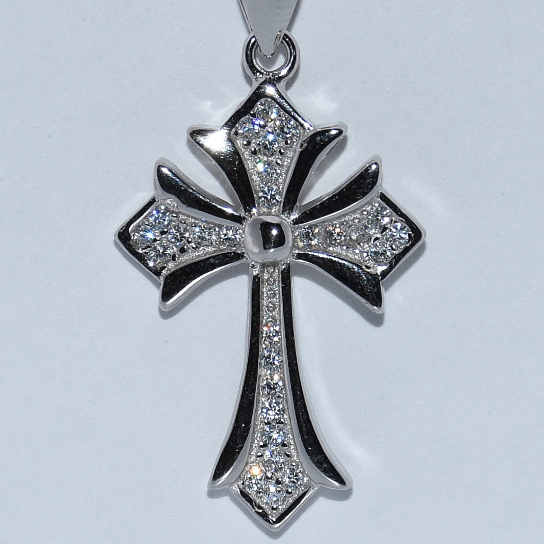 Sterling Silver | Vintage Cross Pendant