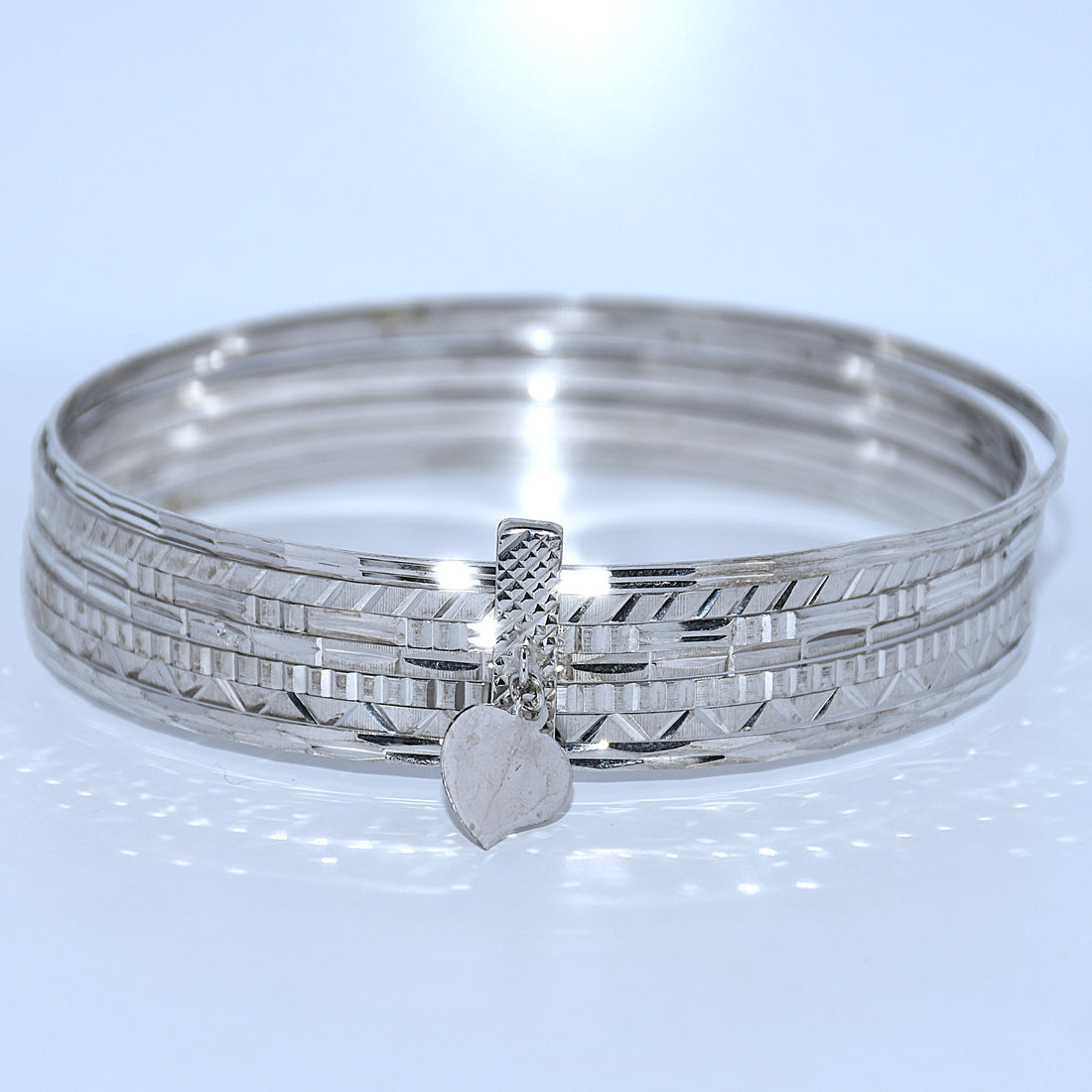Sterling Silver | 7 Band Bracelets