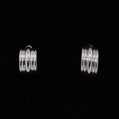 14K Gold | WG Wide Hoop Huggy Earrings