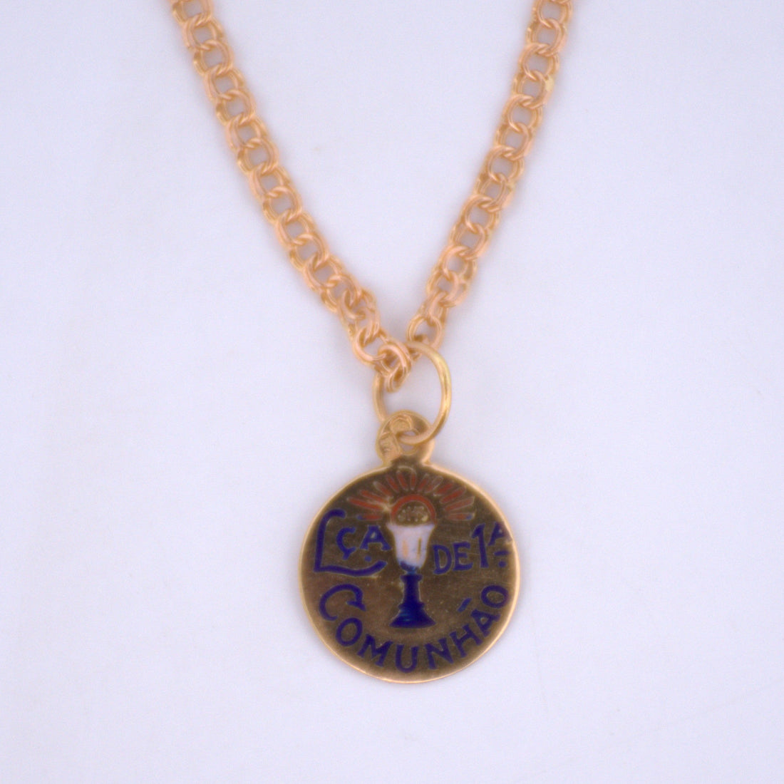 19.2K Portuguese Gold | Lca.de Comunhao Charm