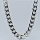 Sterling Silver | Thick Curb Chain Necklace
