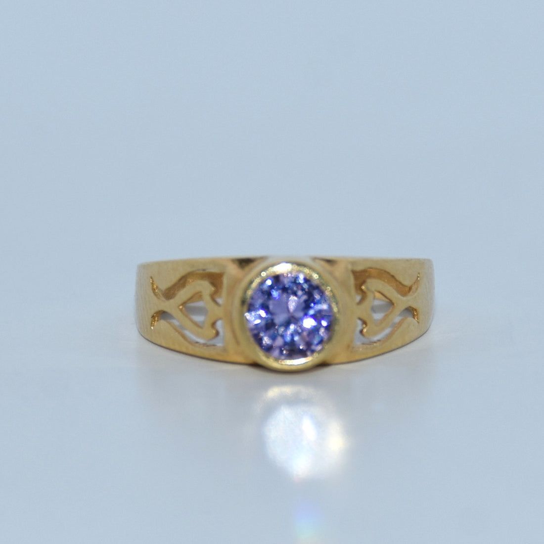 14K Gold | Stone Baby Rings