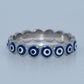 Sterling Silver | Evil Eye Ring
