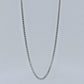 Sterling Silver | 1.5mm 22" Slim Box Chains