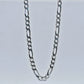 Sterling Silver| 4mm Figaro Chains