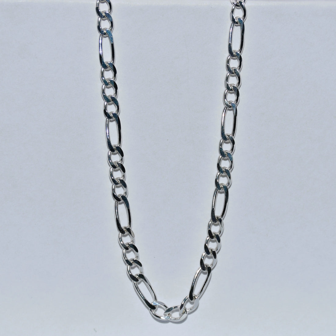 Sterling Silver| 4mm Figaro Chains