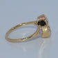 14K Gold | YG 3.06CT Oval Bezel Lab Diamond Engagement Ring