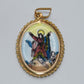 19.2K Portuguese Gold | Vintage Our Lady of the Assumption Pendant