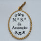 19.2K Portuguese Gold | Vintage Our Lady of the Assumption Pendant