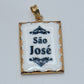 19.2K Portuguese Gold | Vintage Saint Joseph Pendant