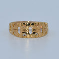 19.2K Portuguese Gold | X Cut Out Band