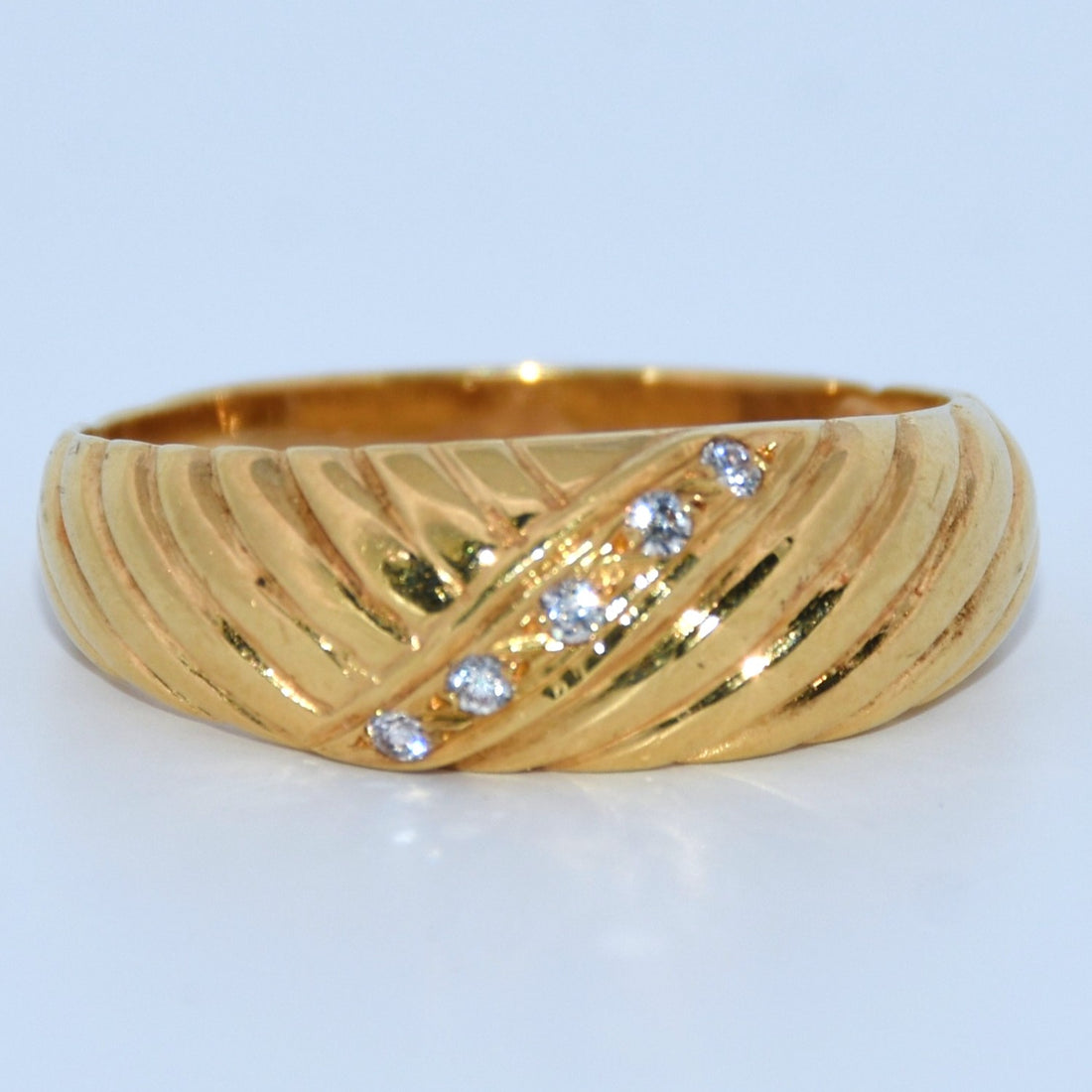 19.2K Portuguese Gold | Croissant Ring