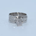 Sterling Silver | 7 Band Rings