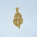 19.2K Portuguese Gold | Filigree Heart of Viana Pendants