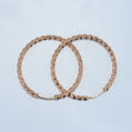 19.2K Portuguese Gold | Twist Endless Hoop (Argolas) Earrings