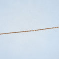 19.2K Portuguese Gold | 7" 1mm Rope Bracelet