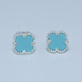 Sterling Silver | Clover Stud Earrings