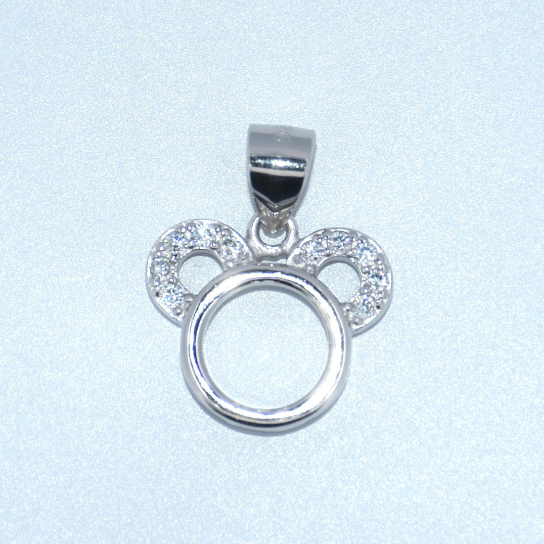Sterling Silver | Mickey & Minnie Pendants