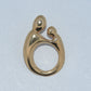 14K Gold | Mother and Child Pendants