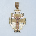 14K Gold | Caravaca Cross Pendant