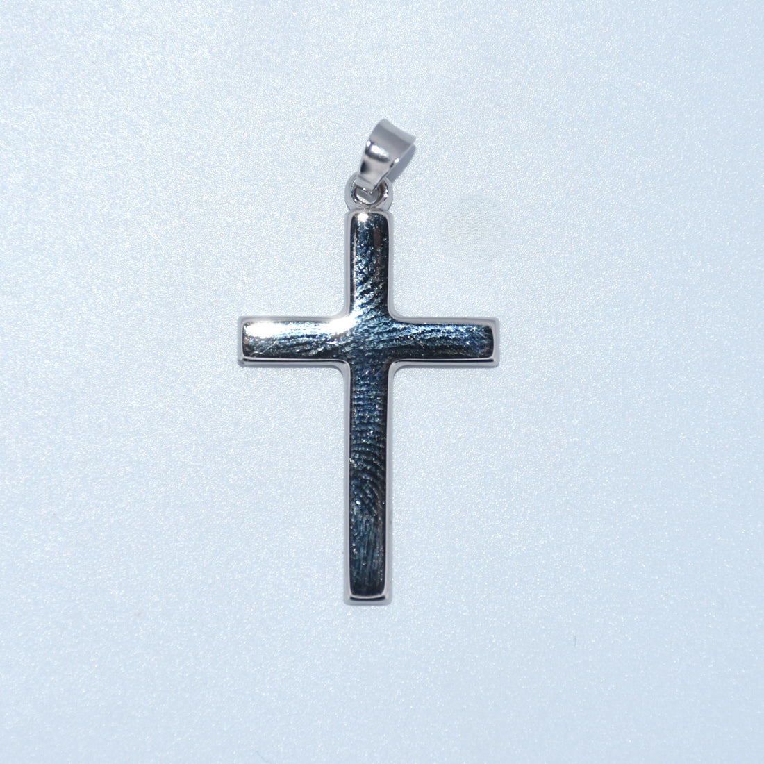 14K Gold | WG High Polish Cross Pendant