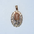 14K Gold | Quince 15 Blessed Mother Pendant
