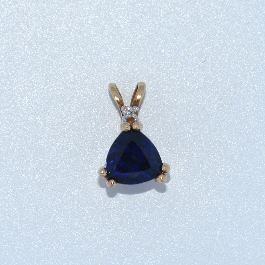 14K Gold | YG Triangle Pendants