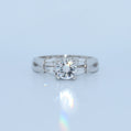 14K Gold | White Gold CZ Engagement Rings