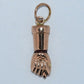 19.2K Portuguese Gold | Solid Lucky Fist Charm