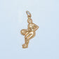19.2K Portuguese Gold | Basketball Player Charm
