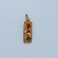 19.2K Portuguese Gold | Traffic Light Charm