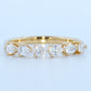 14K Gold | YG .533cttw Pear Lab Diamond Wedding/Anniversary Band
