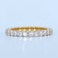 14K Gold |  1.497cttw Round Eternity Lab Diamond Wedding/Anniversary Band