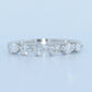 14K Gold | WG .512cttw Pear Lab Diamond Wedding/Anniversary Band
