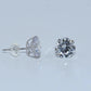 14K Gold | Stud CZ Earrings