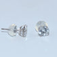 14K Gold | Stud CZ Earrings