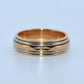 19.2K Portuguese Gold | Unique Design Wedding Bands