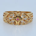 19.2K Portuguese Gold | Fancy Knot Ring