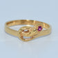19.2K Portuguese Gold | Snake Design Rings