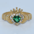 14K Gold | Irish Claddagh Ring