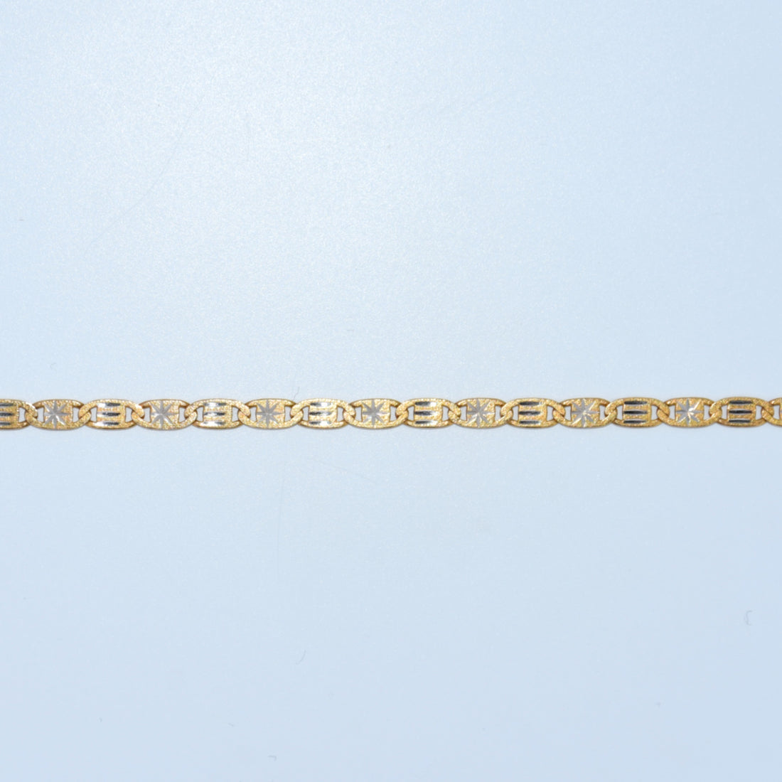 14K Gold | Star Motif Mariner Bracelet