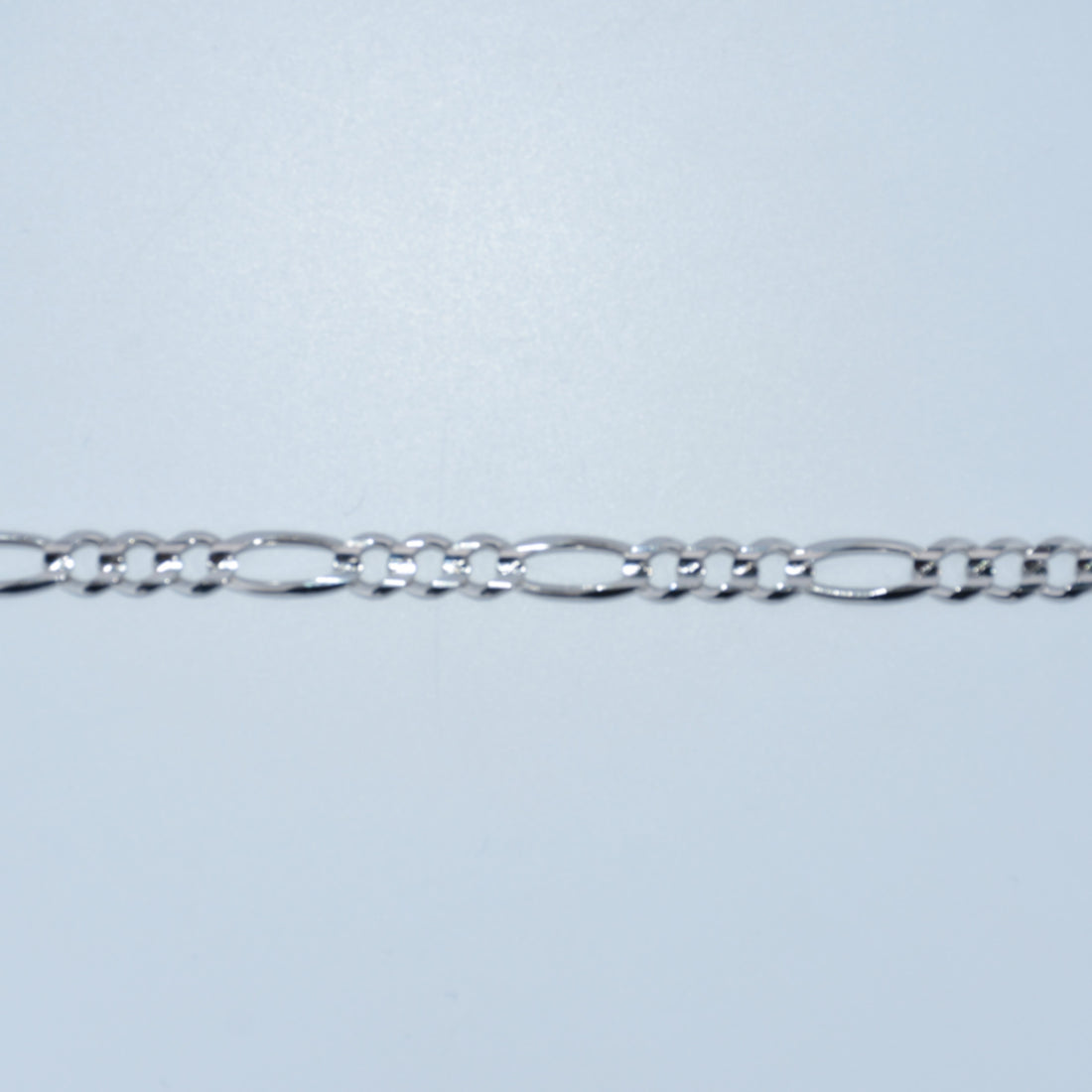 14K Gold | WG Figaro Bracelet