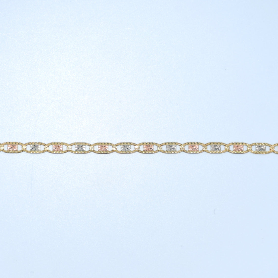 14K Gold | Tricolor Valentino Bracelet