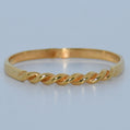 19.2K Portuguese Gold | Rope Stackable Ring