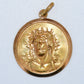 19.2K Portuguese Gold | Face of Jesus Medal