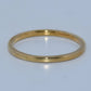 14K Gold | Thin Polished Wedding Bands