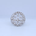 Sterling Silver | Round Hearts CZ Ring