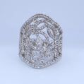 Sterling Silver | Wildflower CZ Ring