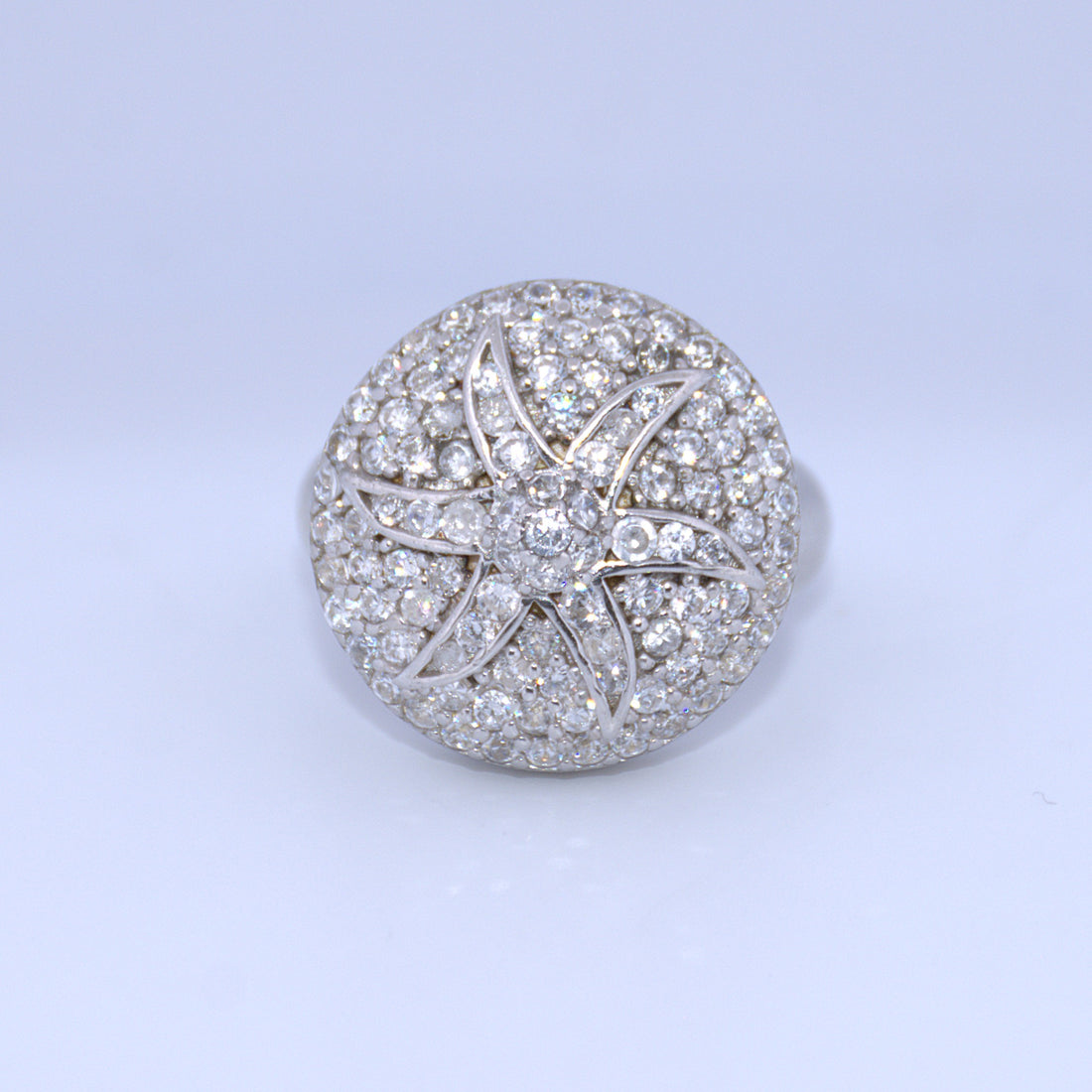 Sterling Silver | Starfish CZ Ring