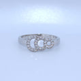 Sterling Silver | Triple Interlocking Circle Ring
